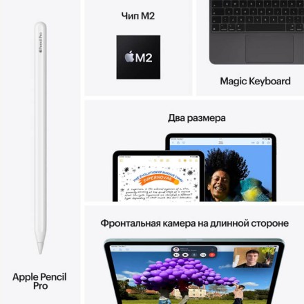 Планшет Apple iPad Air 11" 1Tb (2024) Wi-Fi сияющая звезда