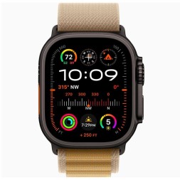 Apple Watch Ultra 2 GPS + Cellular, 49 мм Alpine Loop (черный/песочный), размер M