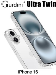 Чехол накладка для iPhone 16 Gurdini Ultra Twin 1 mm (прозрачный)