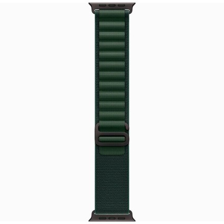 Часы Apple Watch Ultra 2 GPS + Cellular, 49 мм Alpine Loop (черный/темно-зеленый), размер M