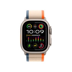 Apple Watch Ultra 2 GPS + Cellular, 49 мм ремешок Trail (оранжевый/бежевый), размер M/L
