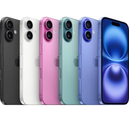 Смартфон Apple iPhone 16 Plus 128GB черный