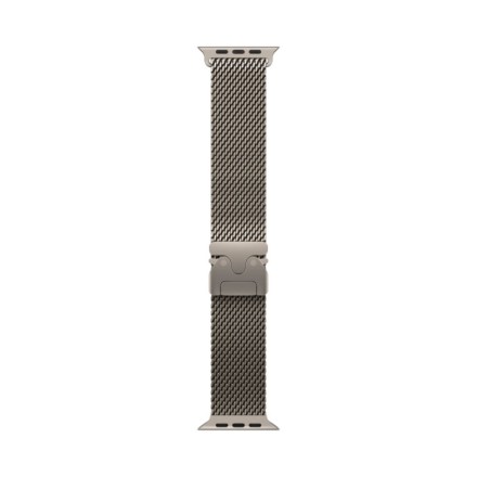 Часы Apple Watch Ultra 3, 49 mm, Titanium Milanese Loop (титановый черный) размер M