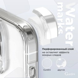 Чехол накладка для iPhone 16 Gurdini Alba Series Protective (прозрачный)