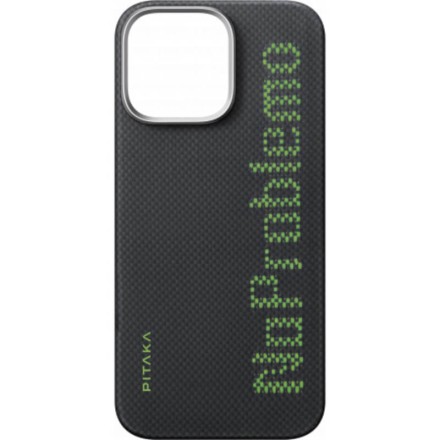 Чехол для iPhone 16 Pro Pitaka Aries Tactile Woven Case (NoProblemo)