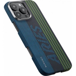 Чехол для iPhone 16 Pro Pitaka Aries Tactile Woven Case (Credit card)