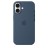 Чехол накладка для iPhone 16 Plus Silicone Case with MagSafe Denim