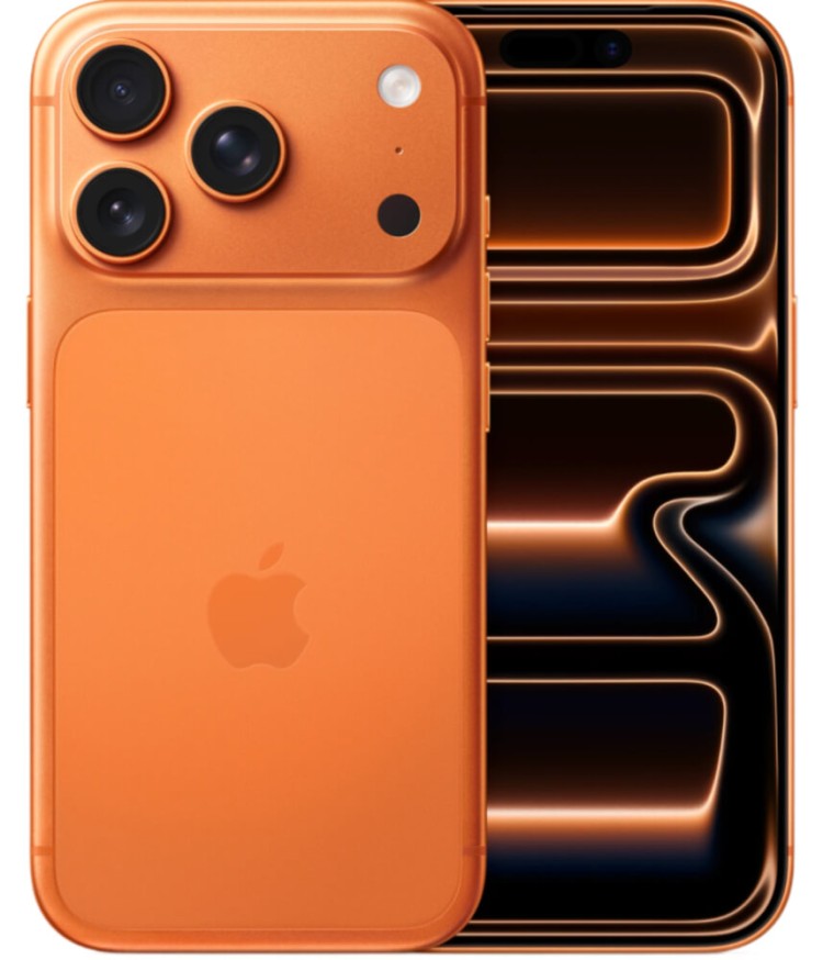 Смартфон Apple iPhone 17 Pro 512GB космический оранжевый (eSIM)