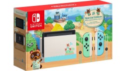 Игровая приставка Nintendo Switch Animal Crossing: New Horizons Edition