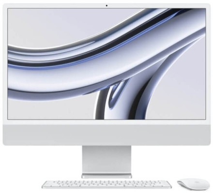 Моноблок Apple iMac 24" Retina 4,5K (M3 8C CPU, 10C GPU) 24/1TB SSD серебристый